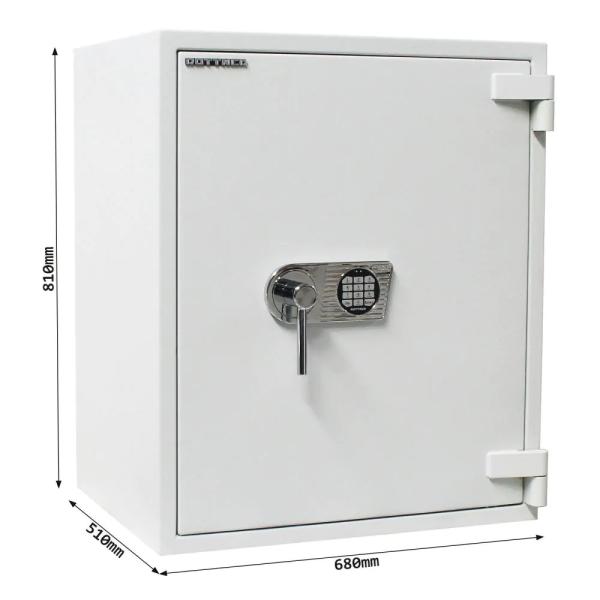 Rottner Wertschutzschrank EN2 Diamant Fire Premium PO80 Doppelbartschloss grau T05914